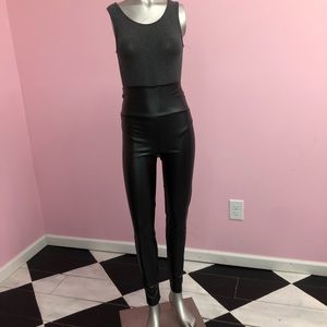 Faux Leather leggings NWOT